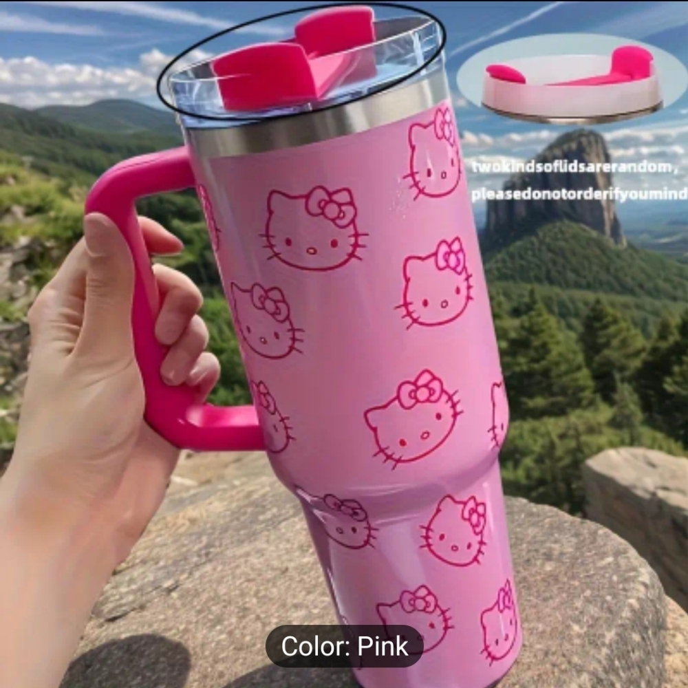 Hello Kitty Pink 40oz Tumbler